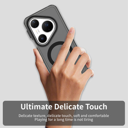MagSafe-deksel for Huawei Pura 80 Pro, Techsuit, CandyCase, Svart