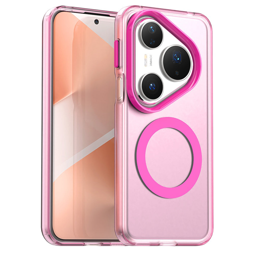 MagSafe-deksel for Huawei Pura 80 Pro, Techsuit, CandyCase, Rosa