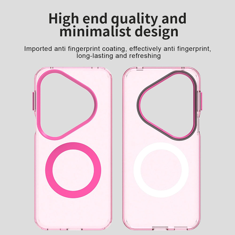 MagSafe-deksel for Huawei Pura 80 Pro, Techsuit, CandyCase, Rosa