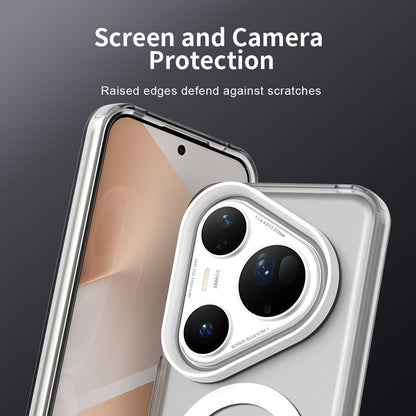 MagSafe-deksel for Huawei Pura 80 Ultra, Techsuit, CandyCase, hvit