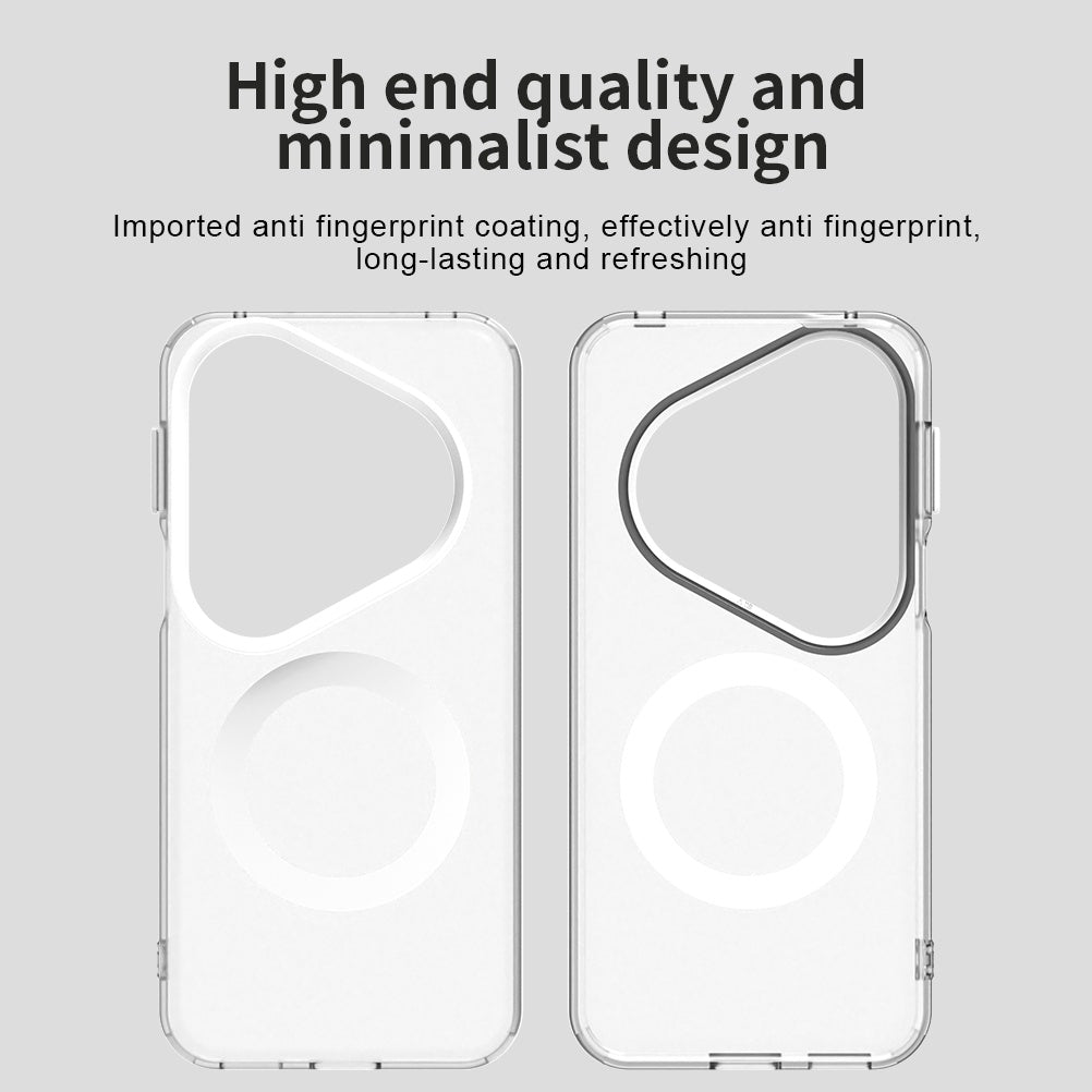 MagSafe-deksel for Huawei Pura 80 Ultra, Techsuit, CandyCase, hvit
