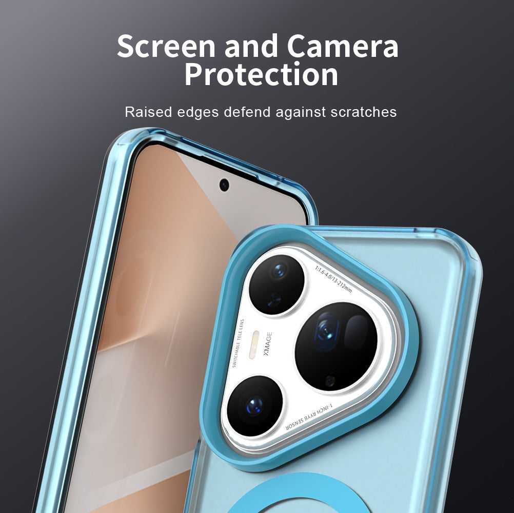 MagSafe-deksel for Huawei Pura 80 Ultra, Techsuit, CandyCase, Blå
