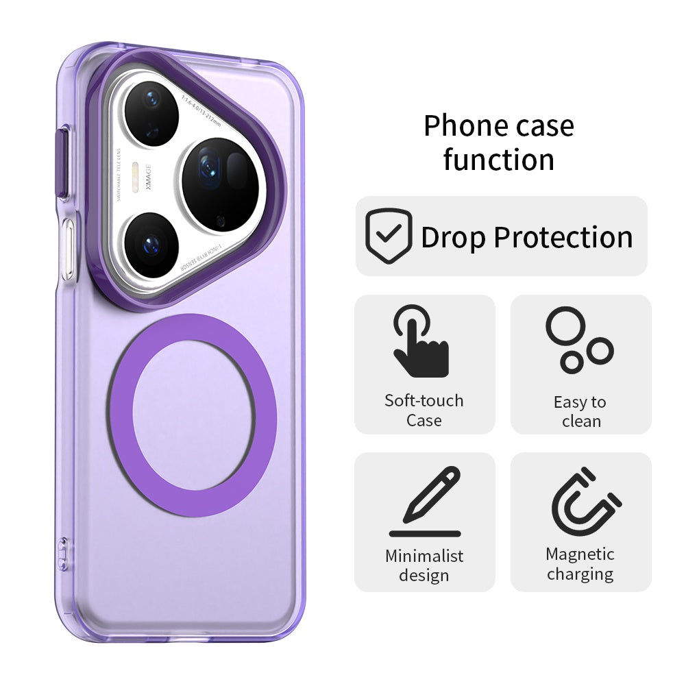 MagSafe-deksel for Huawei Pura 80 Ultra, Techsuit, CandyCase, Lilla