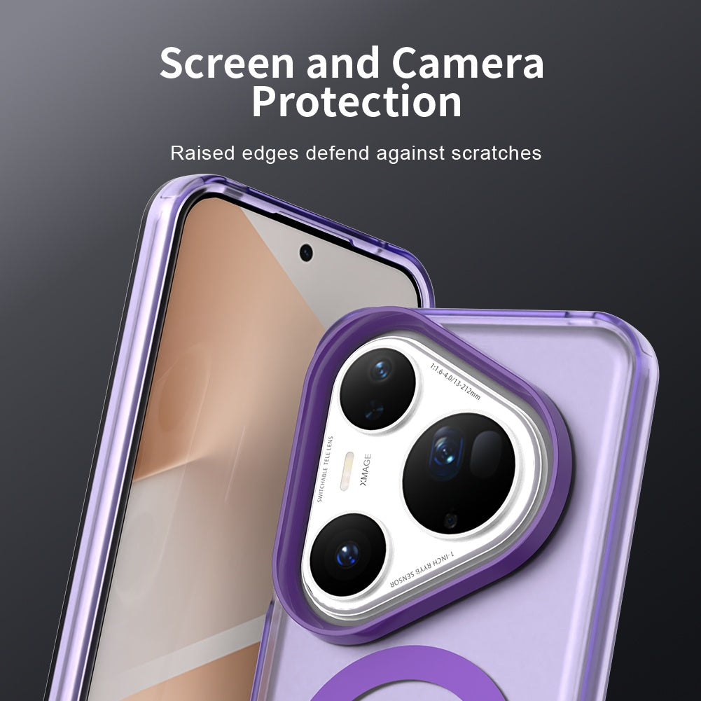 MagSafe-deksel for Huawei Pura 80 Ultra, Techsuit, CandyCase, Lilla