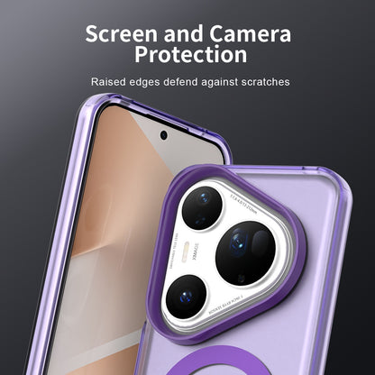 MagSafe-deksel for Huawei Pura 80 Ultra, Techsuit, CandyCase, Lilla