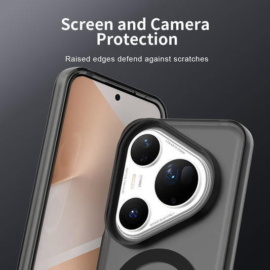 MagSafe-deksel for Huawei Pura 80 Ultra, Techsuit, CandyCase, Svart