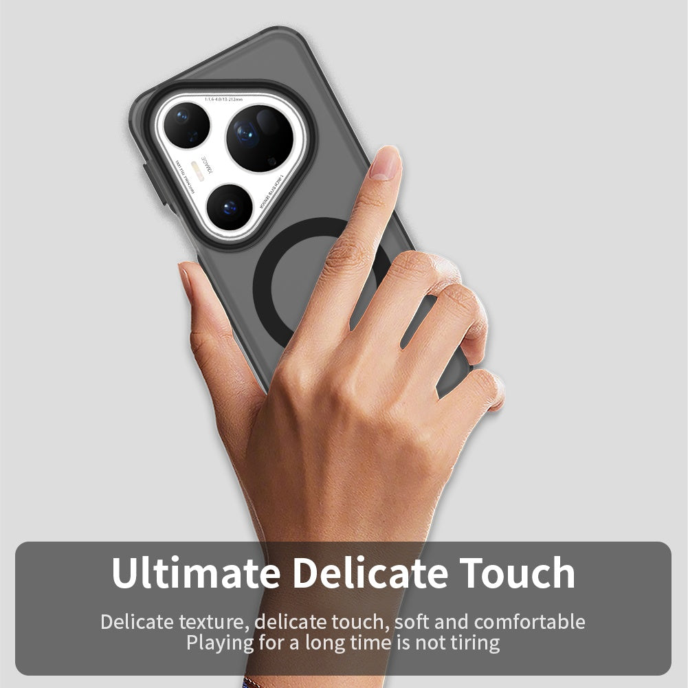 MagSafe-deksel for Huawei Pura 80 Ultra, Techsuit, CandyCase, Svart