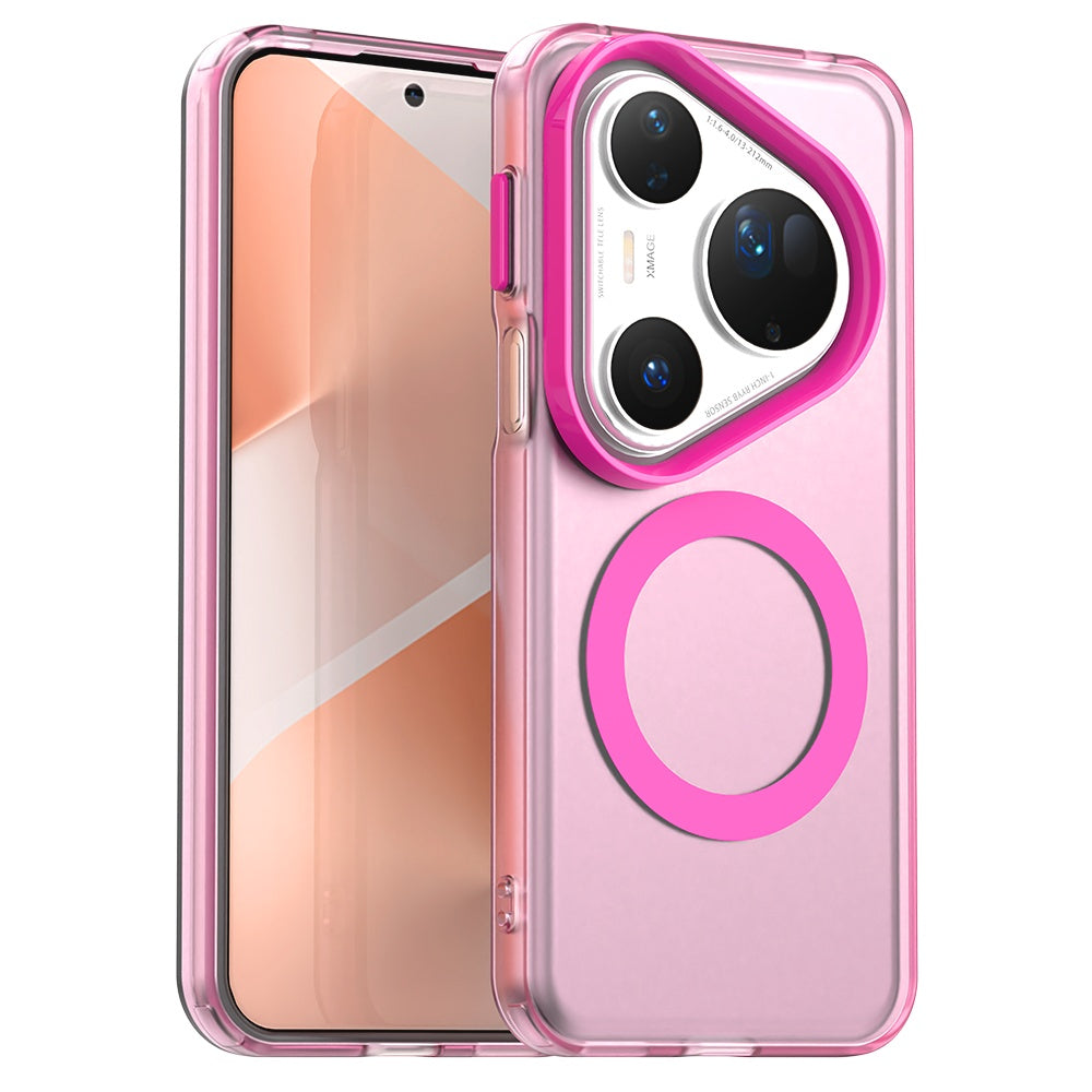 MagSafe-deksel for Huawei Pura 80 Ultra, Techsuit, CandyCase, Rosa