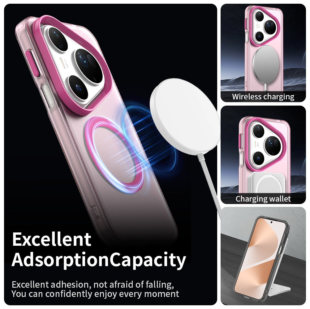 MagSafe-deksel for Huawei Pura 80 Ultra, Techsuit, CandyCase, Rosa