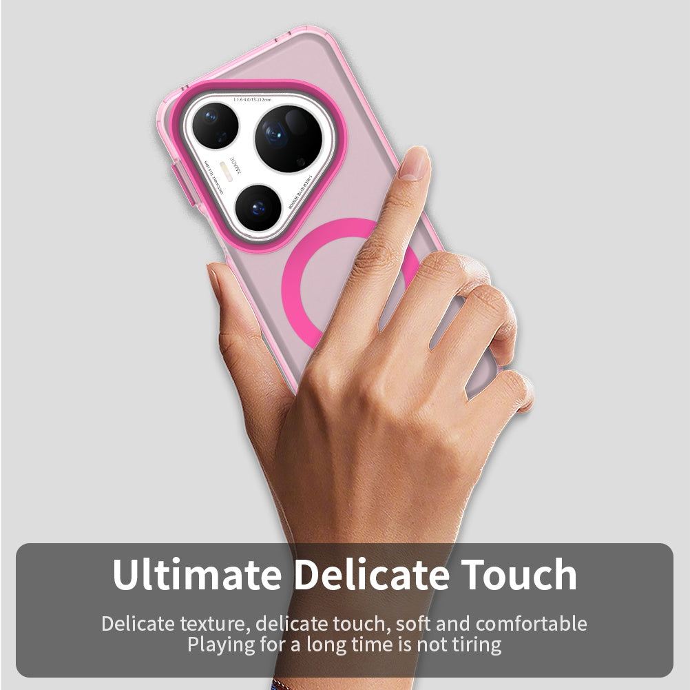 MagSafe-deksel for Huawei Pura 80 Ultra, Techsuit, CandyCase, Rosa