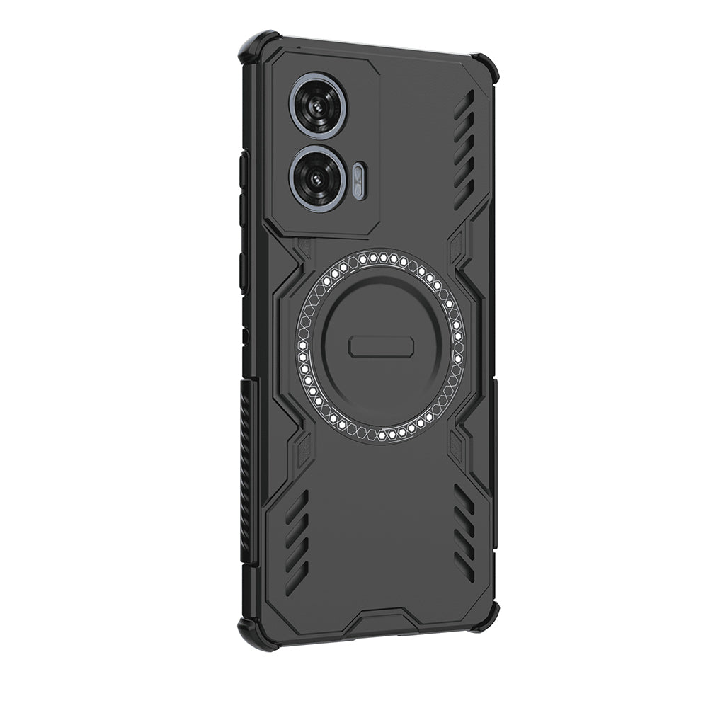MagSafe-deksel for Motorola Edge 50 Fusion, Techsuit, ArmorMag, svart