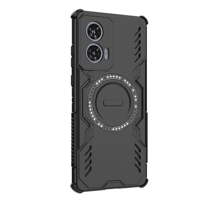 MagSafe-deksel for Motorola Edge 50 Fusion, Techsuit, ArmorMag, svart