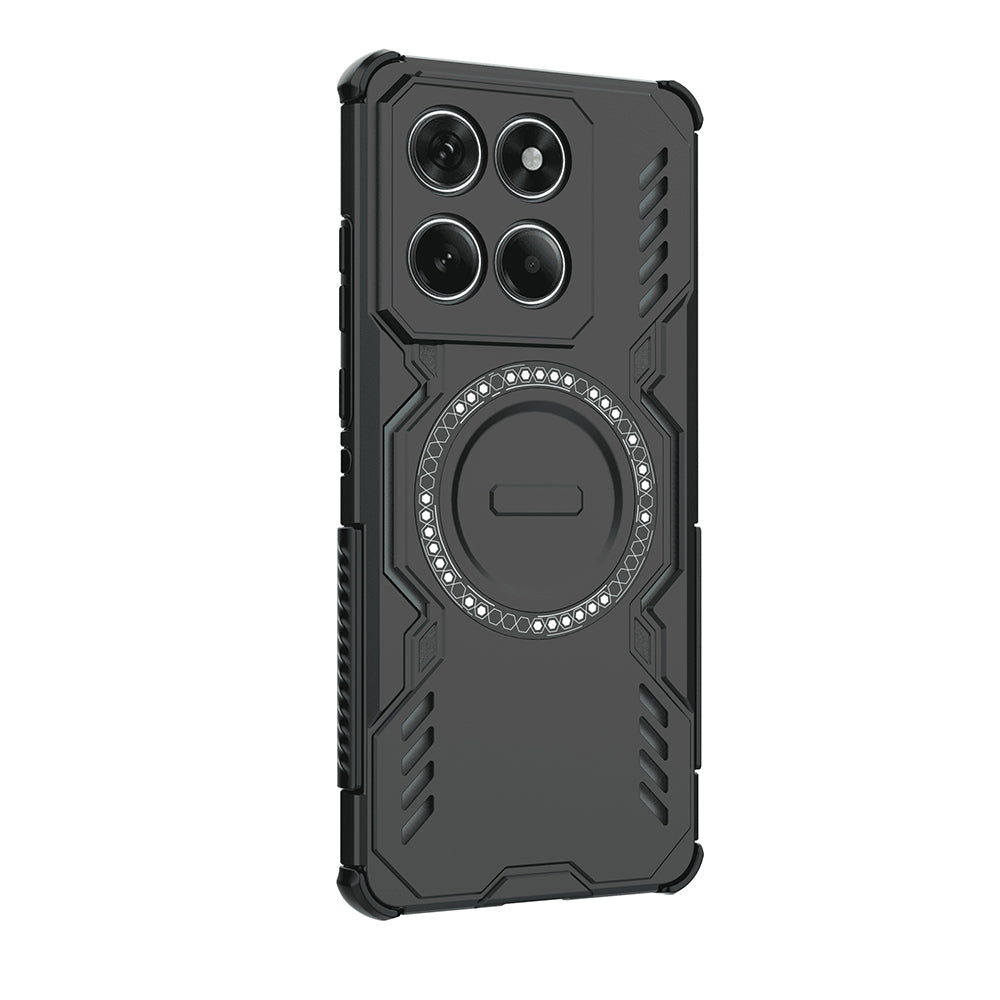 MagSafe-deksel for Motorola Edge 60 Fusion / Edge 60, Techsuit, ArmorMag, svart