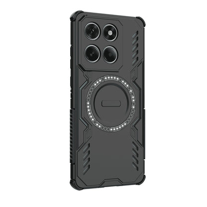 MagSafe-deksel for Motorola Edge 60 Fusion / Edge 60, Techsuit, ArmorMag, svart