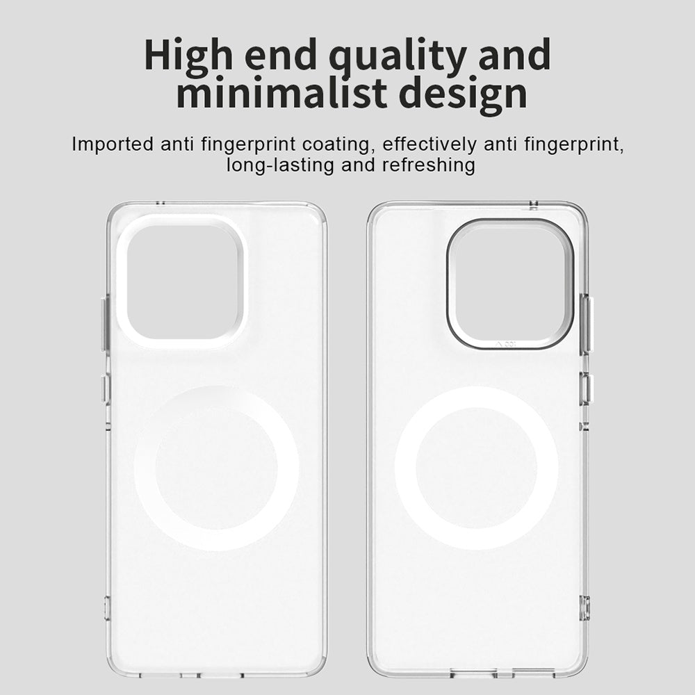 MagSafe-deksel for Motorola Edge 60 Fusion / Edge 60, Techsuit, CandyCase, hvit