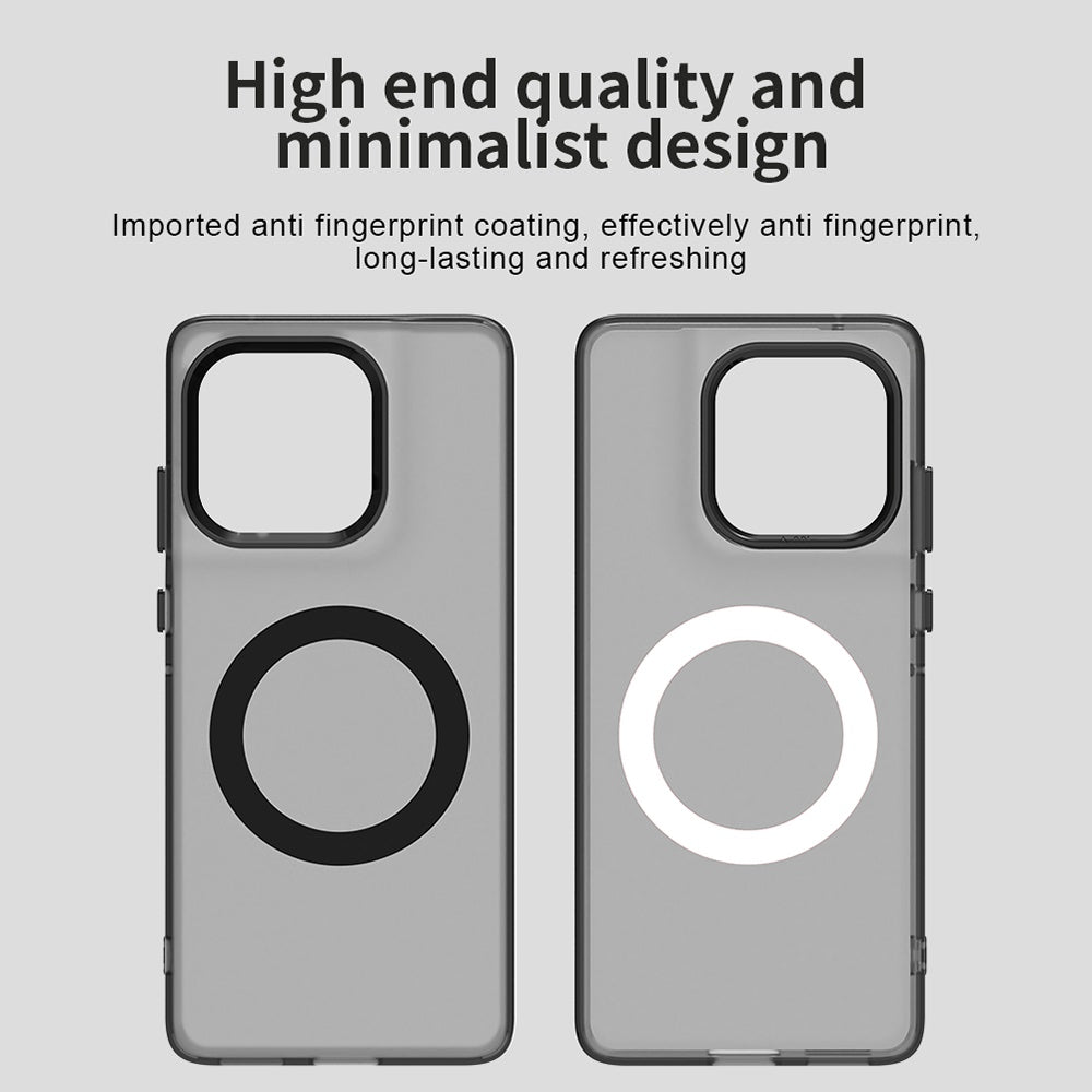 MagSafe-deksel for Motorola Edge 60 Fusion / Edge 60, Techsuit, CandyCase, Svart