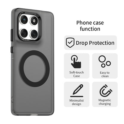 MagSafe-deksel for Motorola Edge 60 Fusion / Edge 60, Techsuit, CandyCase, Svart