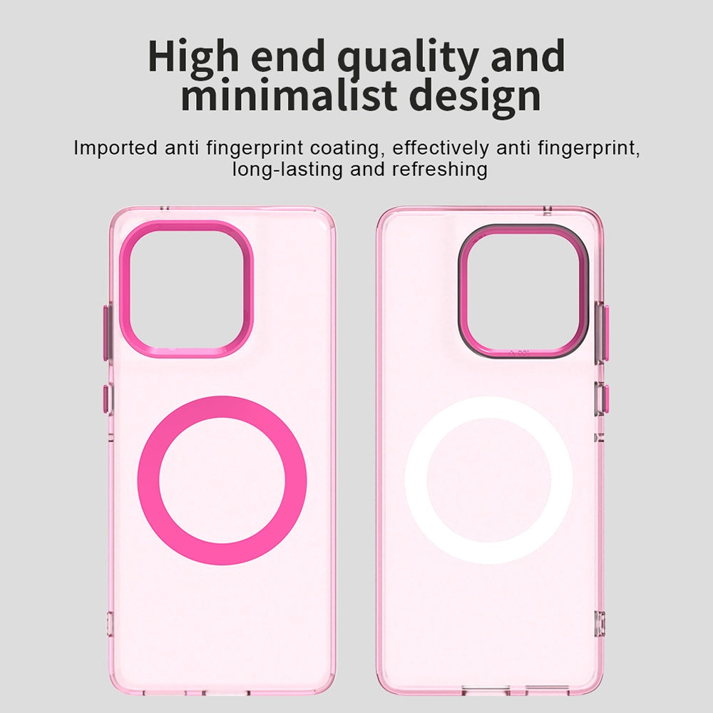 MagSafe-deksel for Motorola Edge 60 Fusion / Edge 60, Techsuit, CandyCase, Rosa
