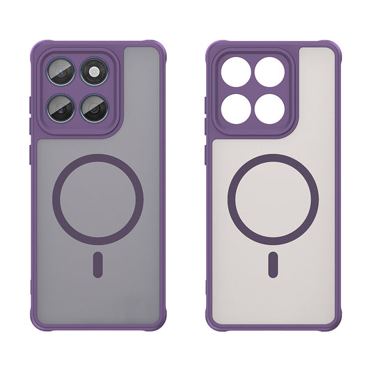 MagSafe-deksel for Motorola Edge 60 Fusion / Edge 60, Techsuit, HaloFrost II, Lilla