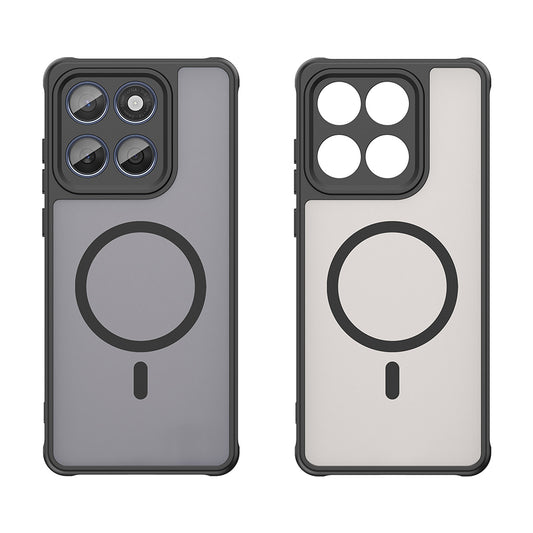 MagSafe-deksel for Motorola Edge 60 Fusion / Edge 60, Techsuit, HaloFrost II, svart