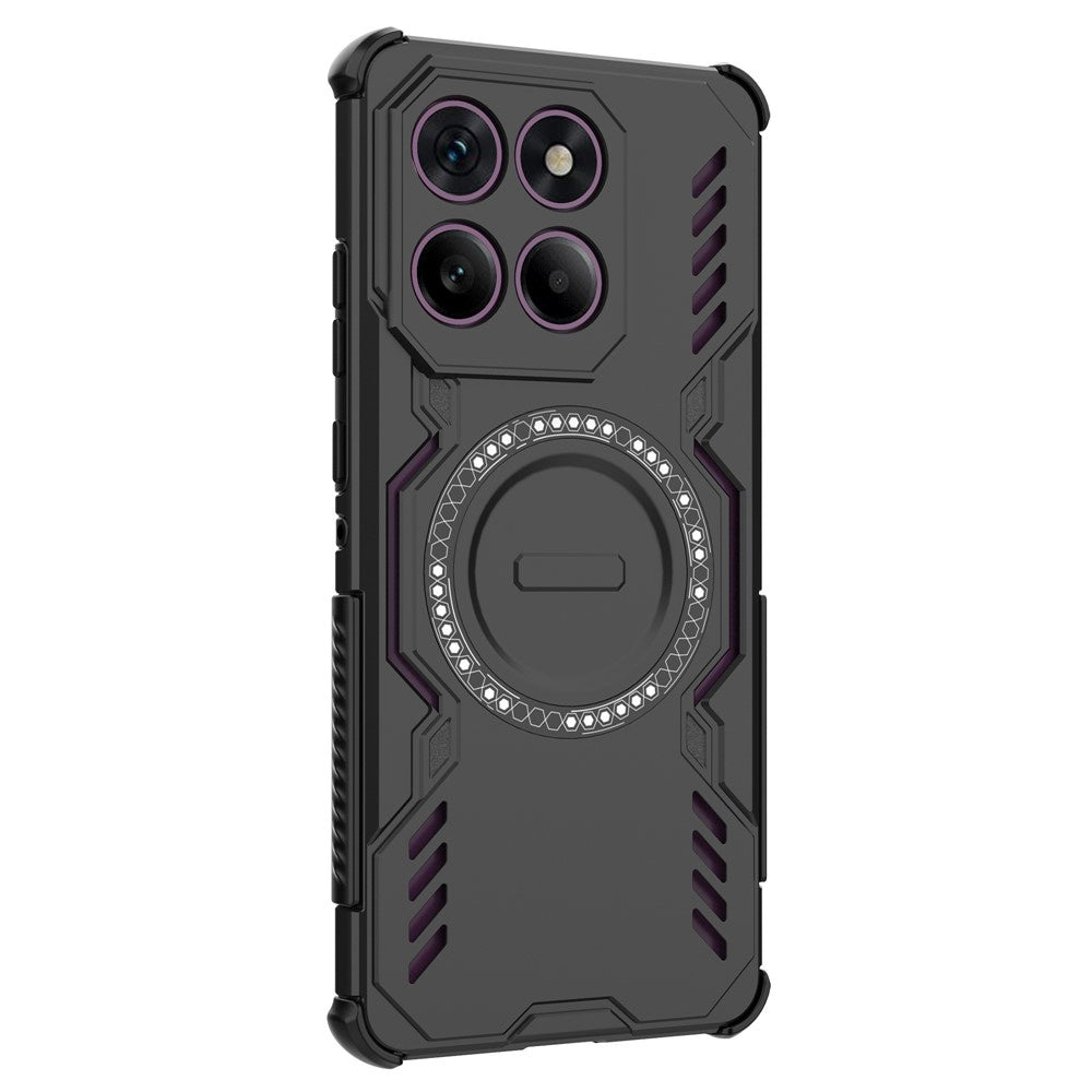 MagSafe-deksel for Motorola Edge 60 Pro, Techsuit, ArmorMag, svart