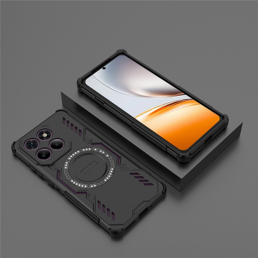 MagSafe-deksel for Motorola Edge 60 Pro, Techsuit, ArmorMag, svart