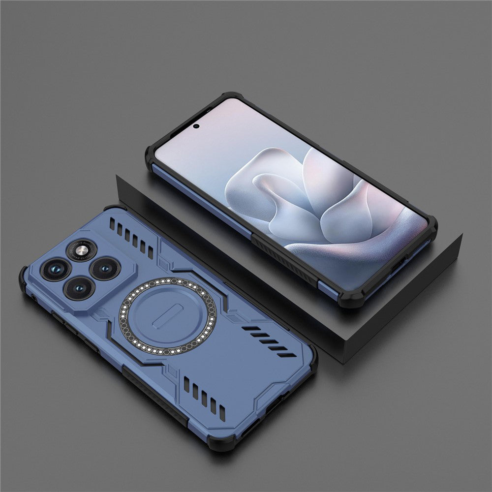 MagSafe-deksel for Motorola Edge 70 Fusion, Techsuit, ArmorMag, Blå