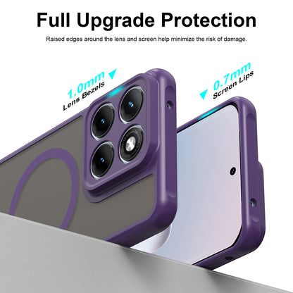 MagSafe-deksel for Motorola Edge 70 Fusion, Techsuit, HaloFrost II, Lilla