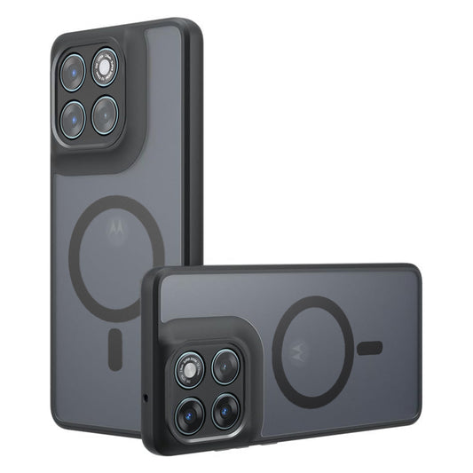 MagSafe-deksel for Motorola Edge 70 Fusion, Techsuit, PureFrost, Satinert svart
