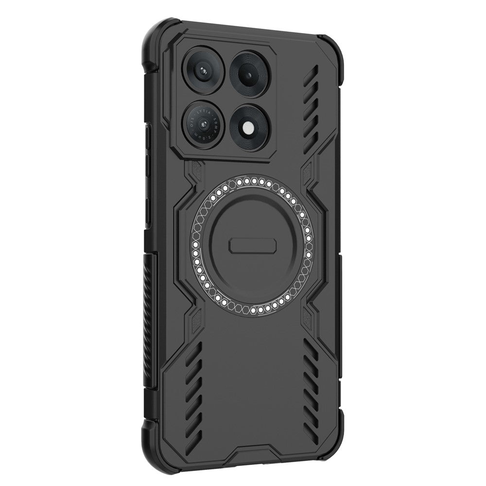 MagSafe-deksel for Motorola Edge 70 Max, Techsuit, ArmorMag, svart