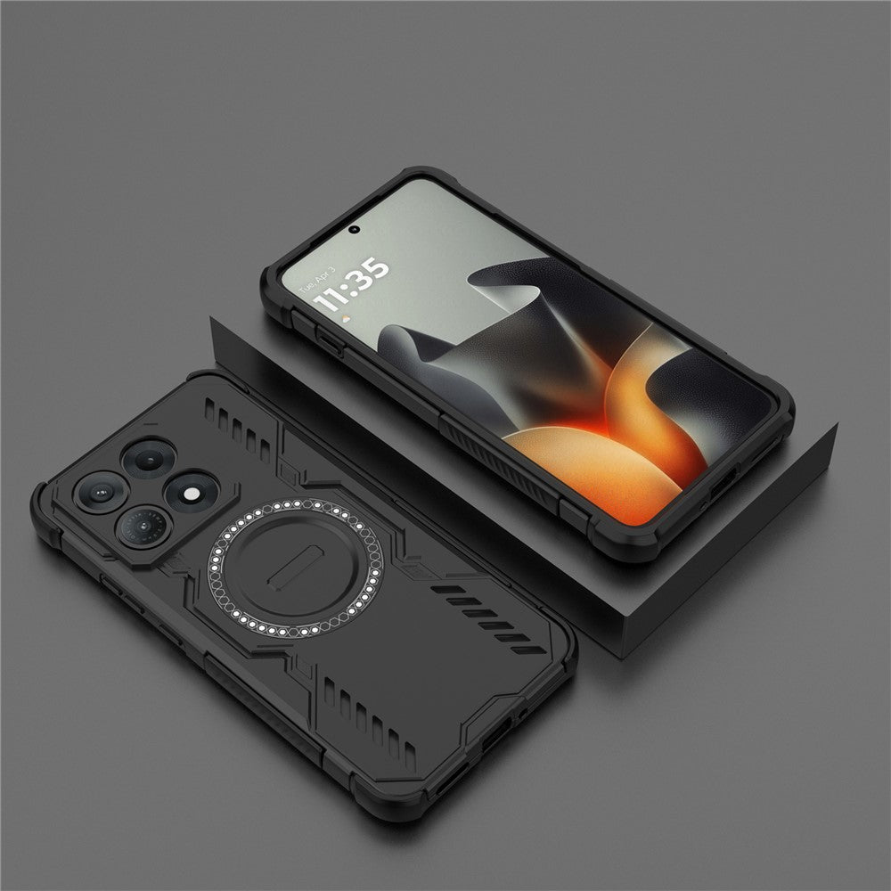 MagSafe-deksel for Motorola Edge 70 Max, Techsuit, ArmorMag, svart