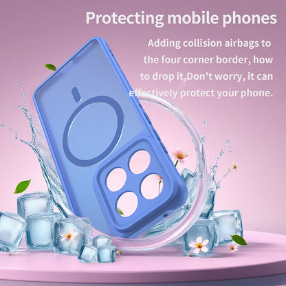 MagSafe-deksel for Motorola Edge 70, Techsuit, HaloFrost II, Blå