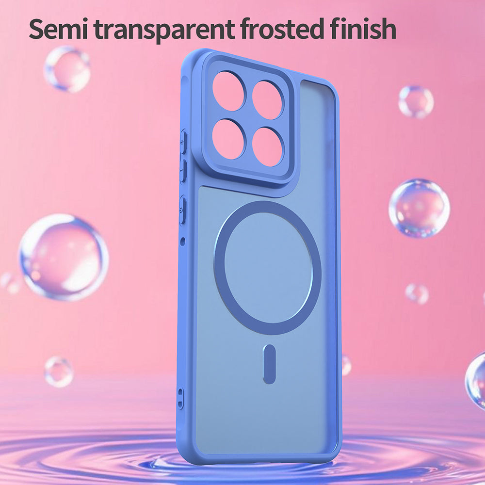 MagSafe-deksel for Motorola Edge 70, Techsuit, HaloFrost II, Blå