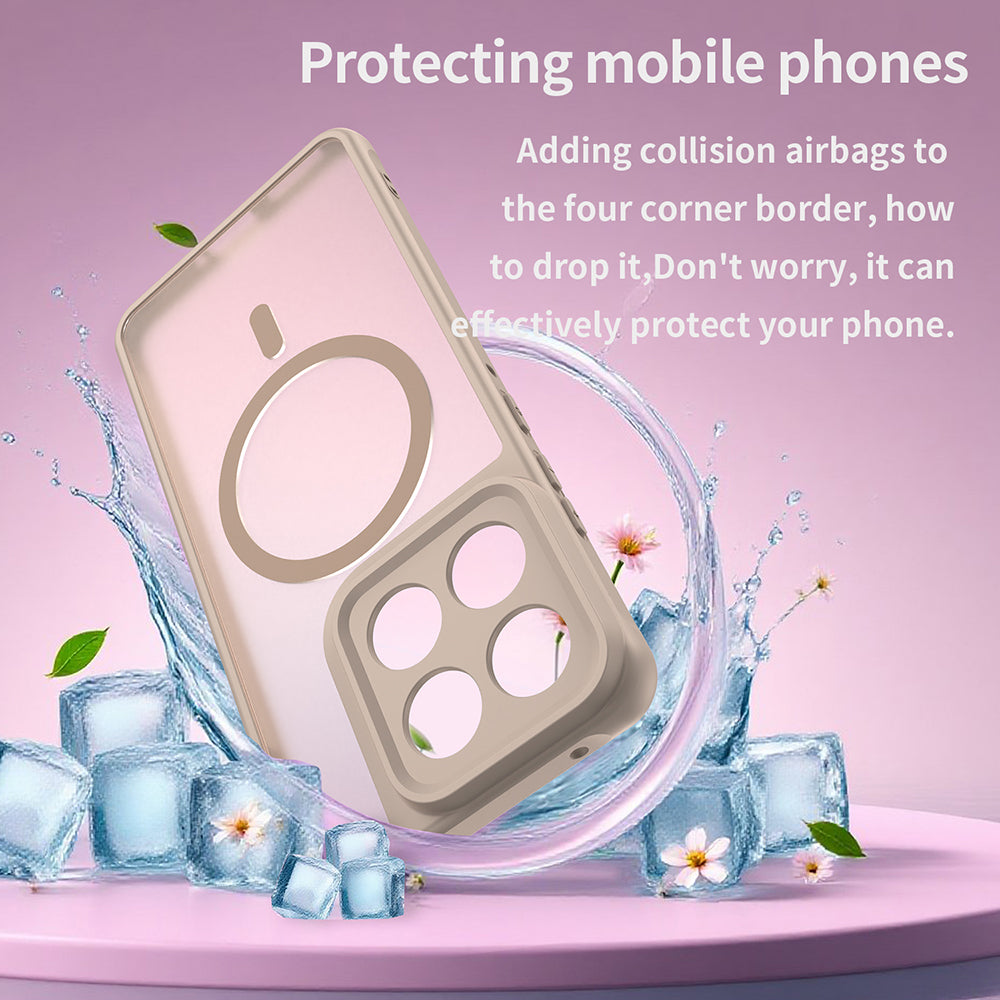 MagSafe-deksel for Motorola Edge 70, Techsuit, HaloFrost II, Gull