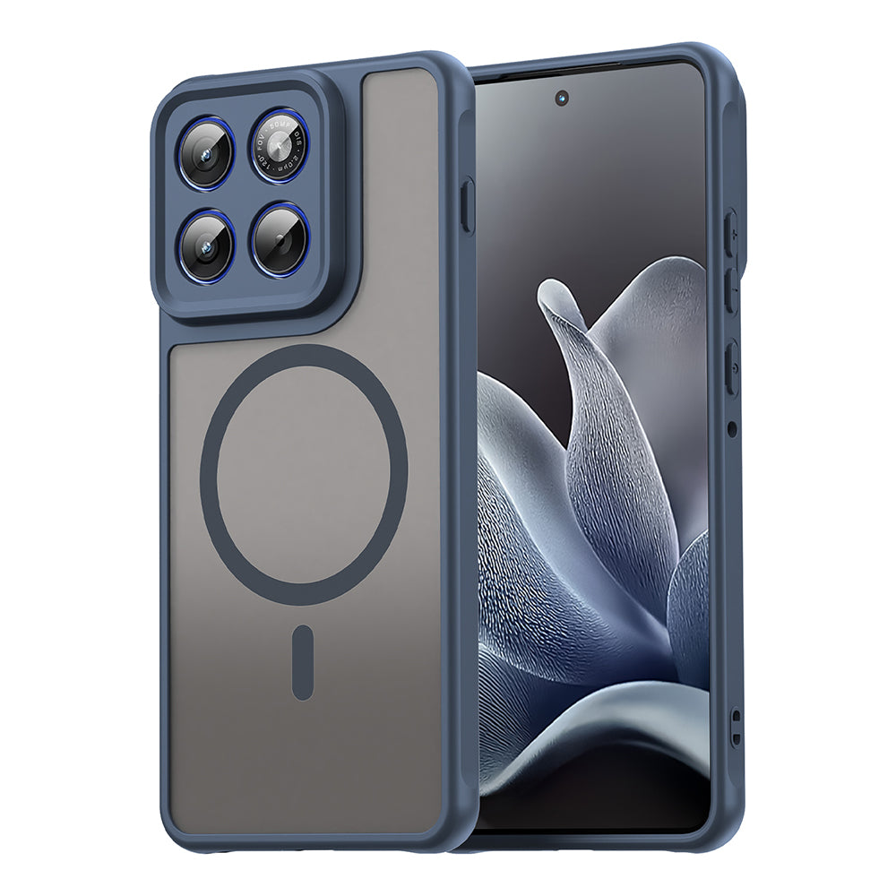 MagSafe-deksel for Motorola Edge 70, Techsuit, HaloFrost II, Marineblå