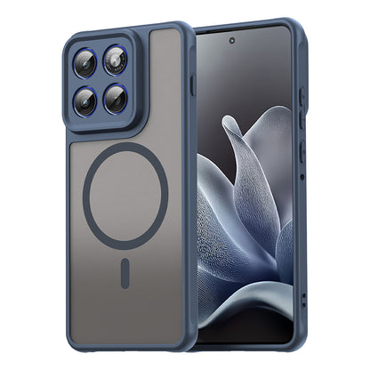 MagSafe-deksel for Motorola Edge 70, Techsuit, HaloFrost II, Marineblå