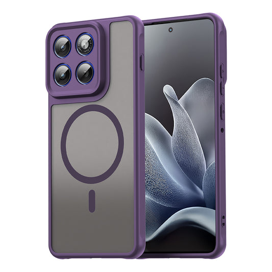 MagSafe-deksel for Motorola Edge 70, Techsuit, HaloFrost II, Lilla