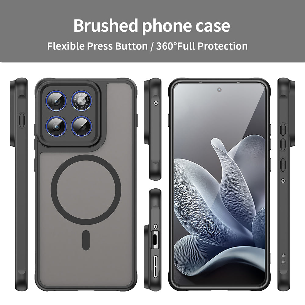 MagSafe-deksel for Motorola Edge 70, Techsuit, HaloFrost II, Svart