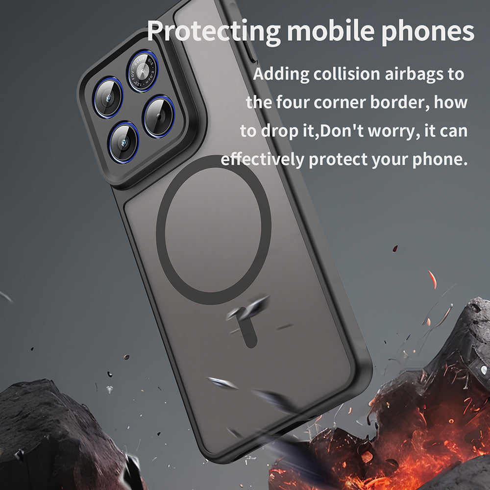 MagSafe-deksel for Motorola Edge 70, Techsuit, HaloFrost II, Svart