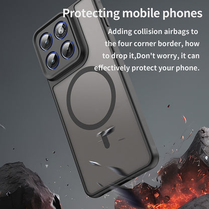 MagSafe-deksel for Motorola Edge 70, Techsuit, HaloFrost II, Svart