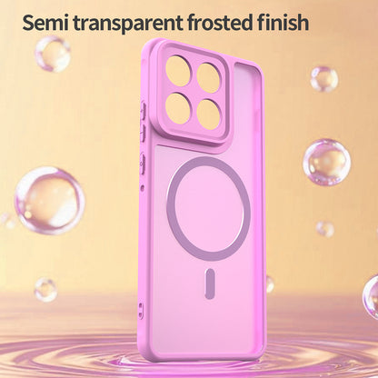 MagSafe-deksel for Motorola Edge 70, Techsuit, HaloFrost II, Rosa