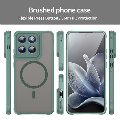 MagSafe-deksel for Motorola Edge 70, Techsuit, HaloFrost II, Grønn