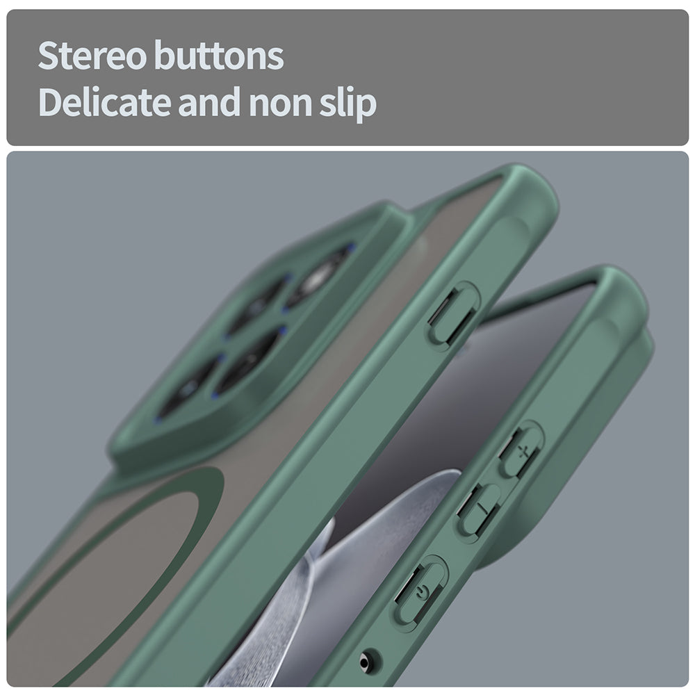 MagSafe-deksel for Motorola Edge 70, Techsuit, HaloFrost II, Grønn