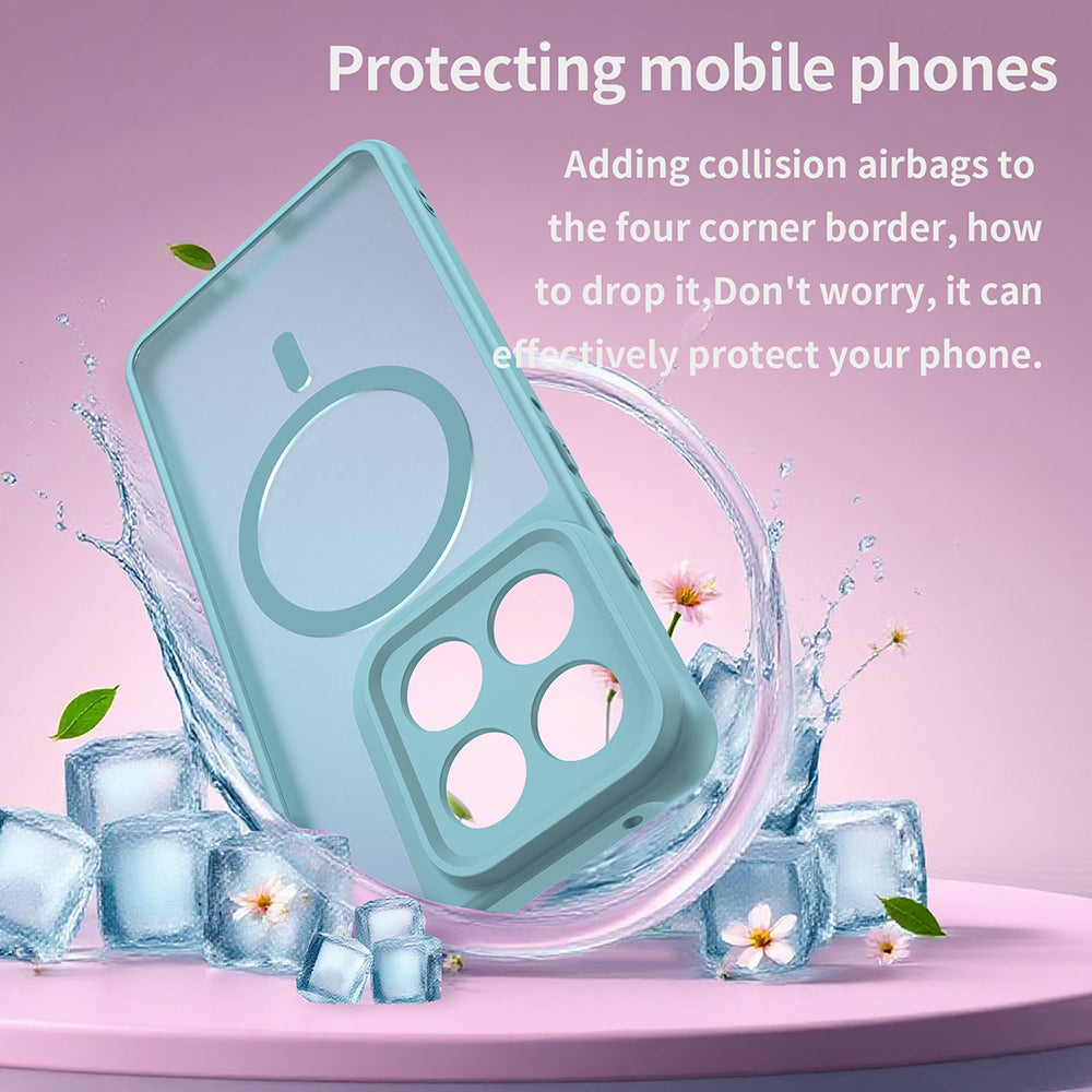 MagSafe-deksel for Motorola Edge 70, Techsuit, HaloFrost II, Lys Grønn