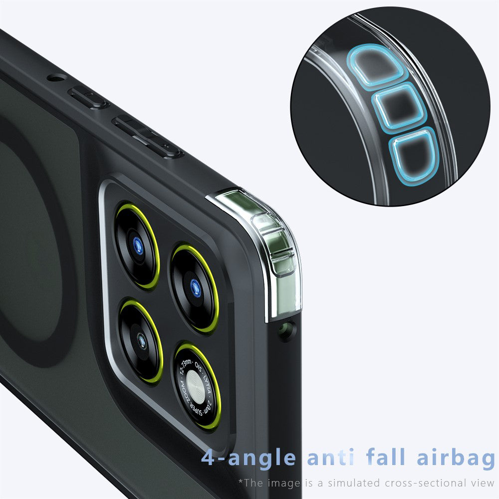 MagSafe-deksel for Motorola Edge 70 Ultra / Signature, Techsuit, PureFrost, Satin Black