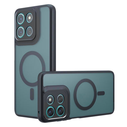 MagSafe-deksel for Motorola Moto G67 Power / G57 Power, Techsuit, PureFrost, Satin Black