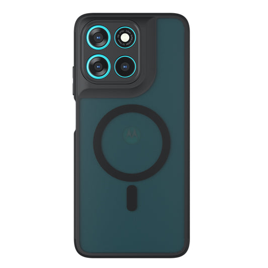 MagSafe-deksel for Motorola Moto G77 / G67, Techsuit, PureFrost, Satinert Svart