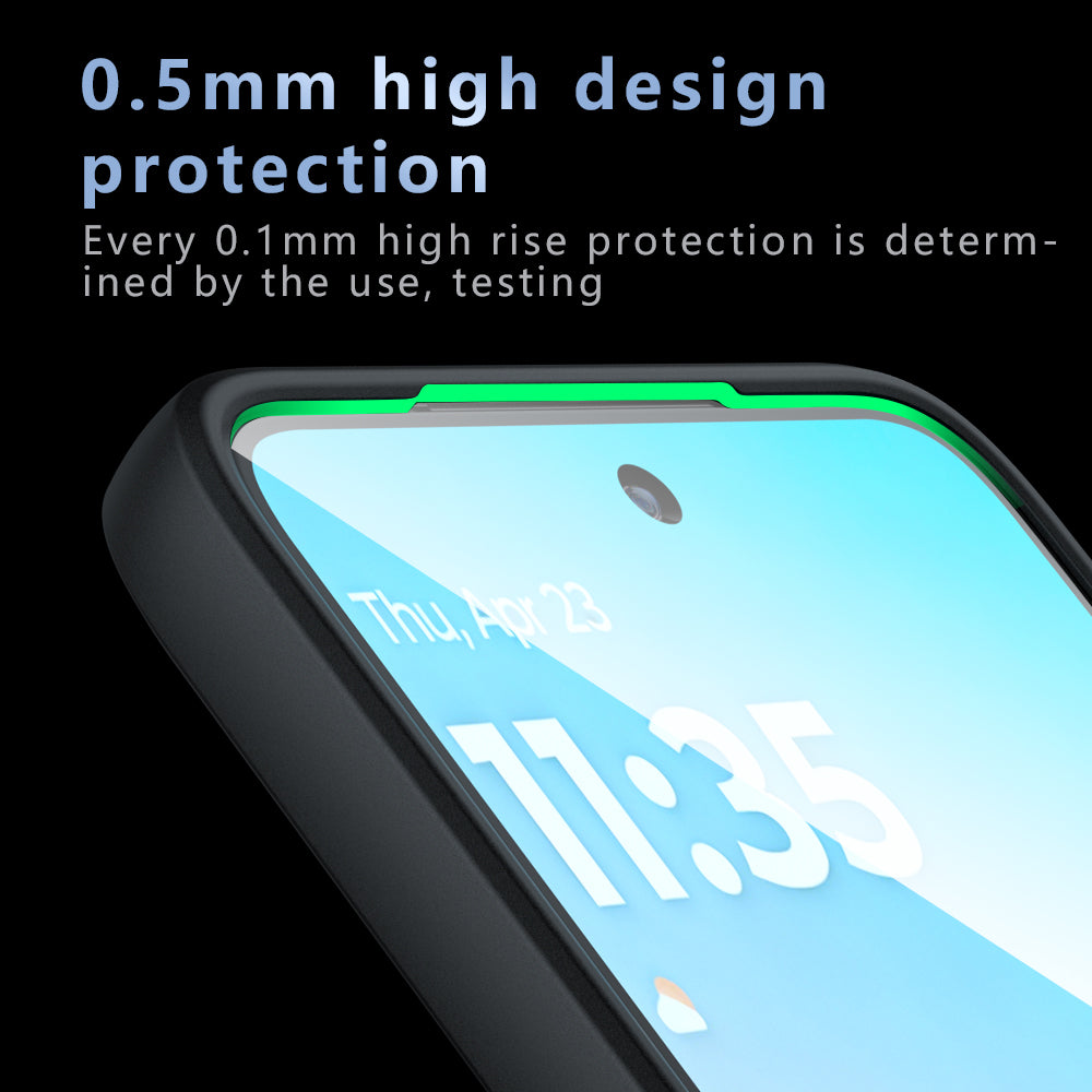 MagSafe-deksel for Motorola Moto G77 / G67, Techsuit, PureFrost, Satinert Svart