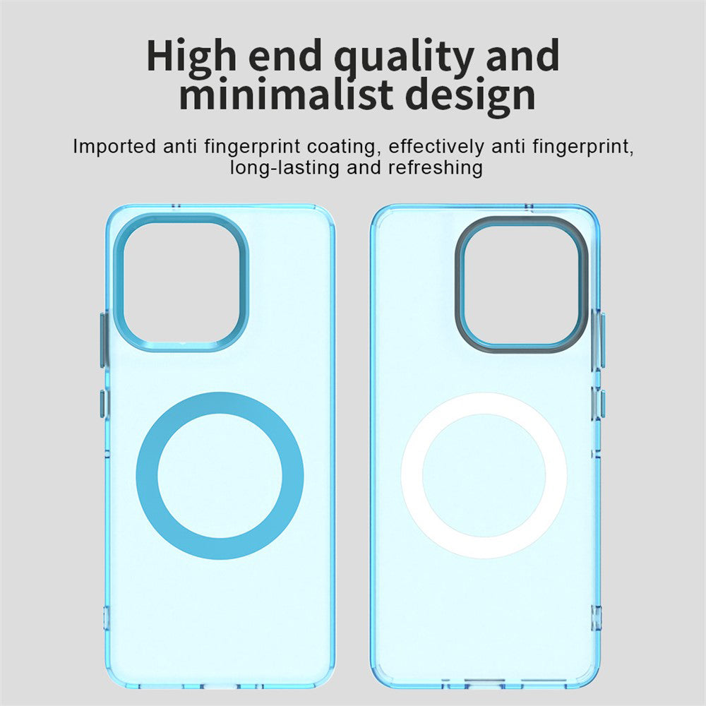 MagSafe-deksel for Motorola Moto G86, Techsuit, CandyCase, Blå