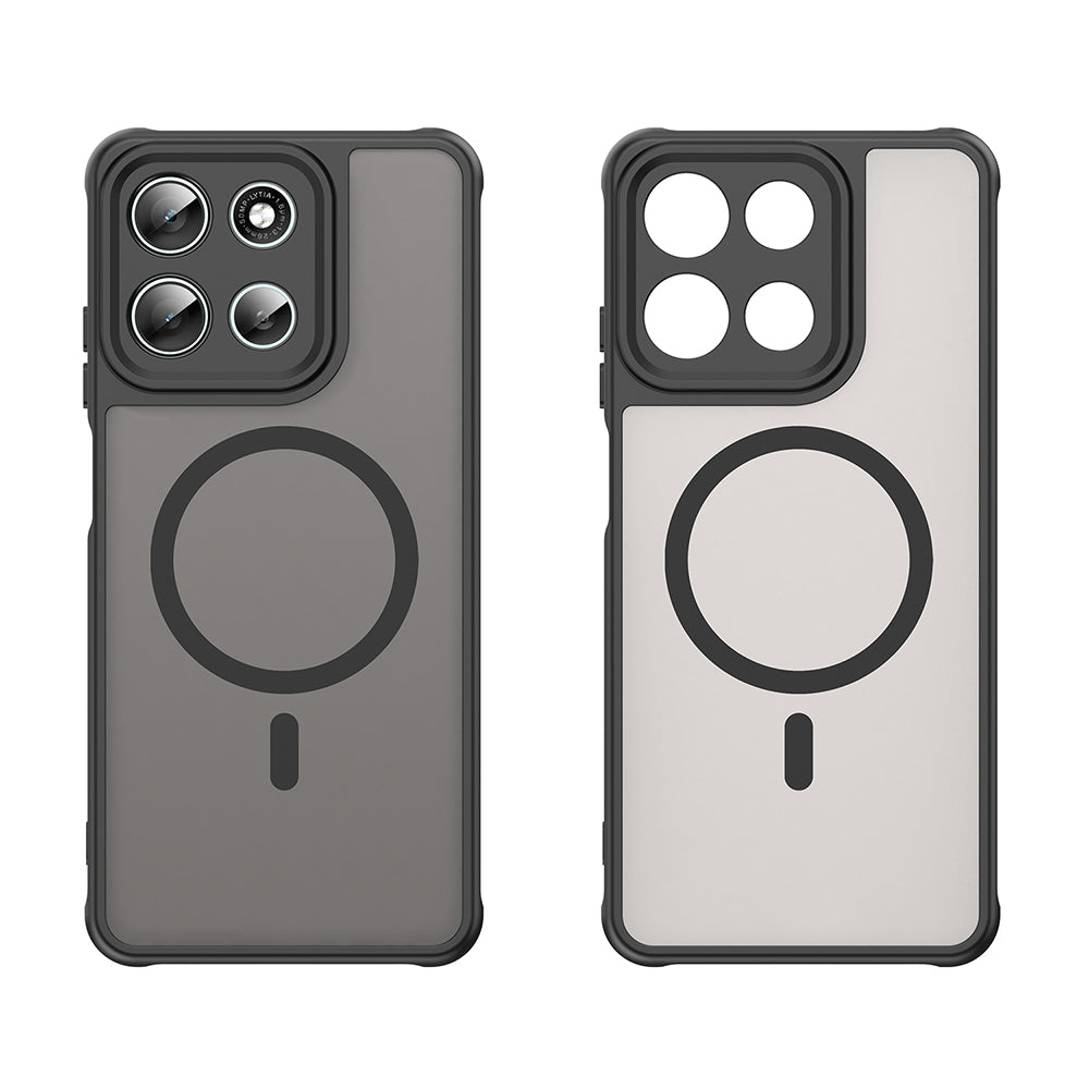 MagSafe-deksel for Motorola Moto G86, Techsuit, HaloFrost II, Svart